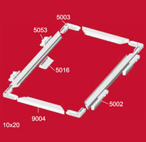 Dışa açılan menteşeli sineklik 10 x 20